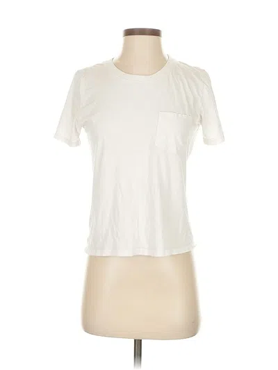Pre-owned Everlane Short Sleeve T-shirt In White