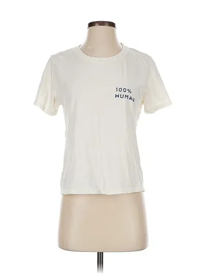 Pre-owned Everlane Short Sleeve T-shirt In White