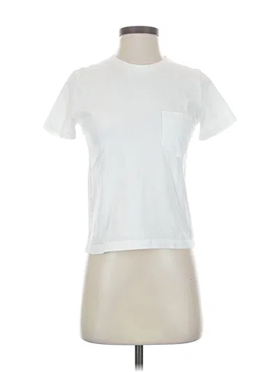 Pre-owned Everlane Short Sleeve T-shirt In White