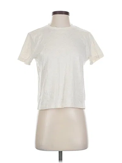 Pre-owned Everlane Short Sleeve T-shirt In White