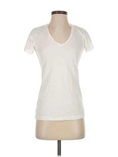 Pre-owned Everlane Short Sleeve T-shirt In White