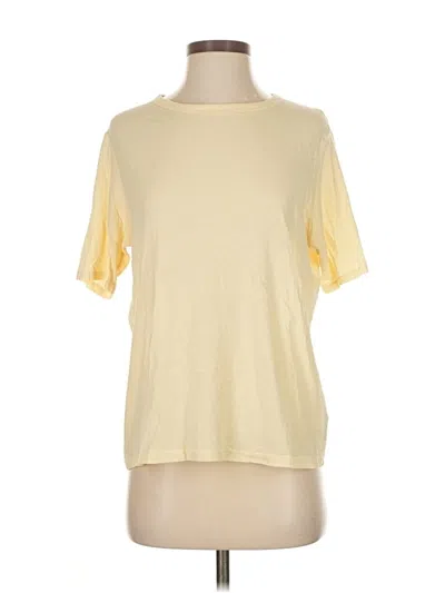 Pre-owned Everlane Short Sleeve T-shirt In Yellow