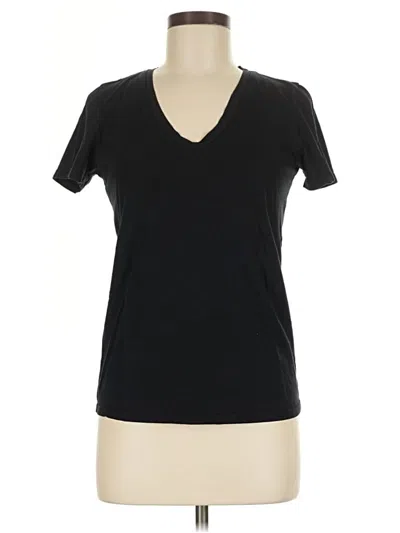 Pre-owned Everlane Short Sleeve T-shirt In Black