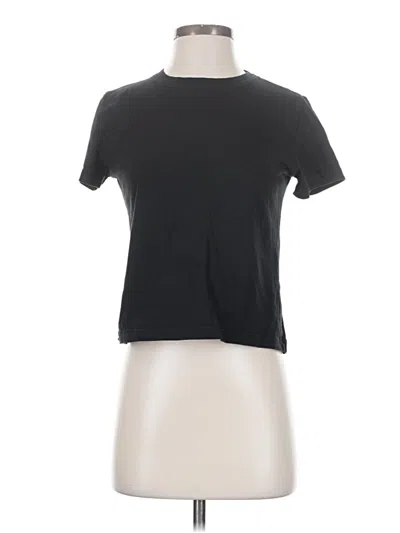 Pre-owned Everlane Short Sleeve T-shirt In Black