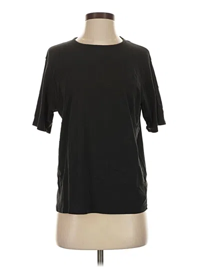 Pre-owned Everlane Short Sleeve T-shirt In Black