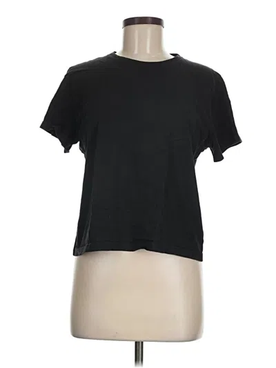 Pre-owned Everlane Short Sleeve T-shirt In Black