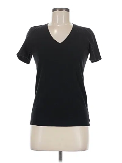 Pre-owned Everlane Short Sleeve T-shirt In Black