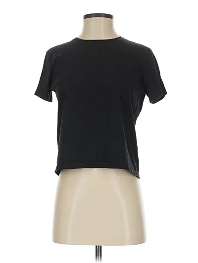 Pre-owned Everlane Short Sleeve T-shirt In Black