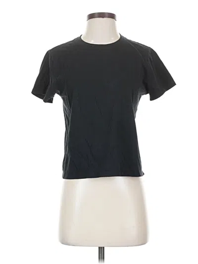 Pre-owned Everlane Short Sleeve T-shirt In Black