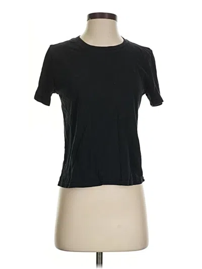 Pre-owned Everlane Short Sleeve T-shirt In Black