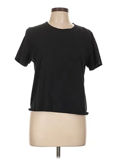 Pre-owned Everlane Short Sleeve T-shirt In Black