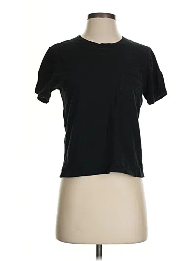 Pre-owned Everlane Short Sleeve T-shirt In Black