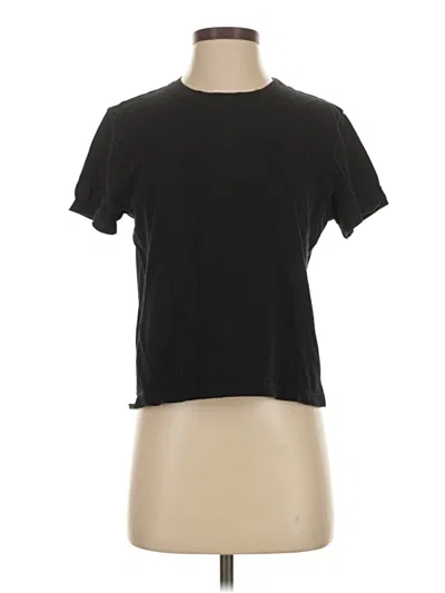 Pre-owned Everlane Short Sleeve T-shirt In Black
