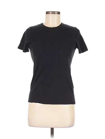 Pre-owned Everlane Short Sleeve T-shirt In Black