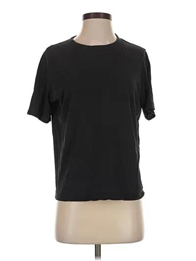 Pre-owned Everlane Short Sleeve T-shirt In Black