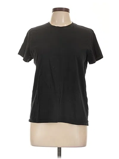 Pre-owned Everlane Short Sleeve T-shirt In Black