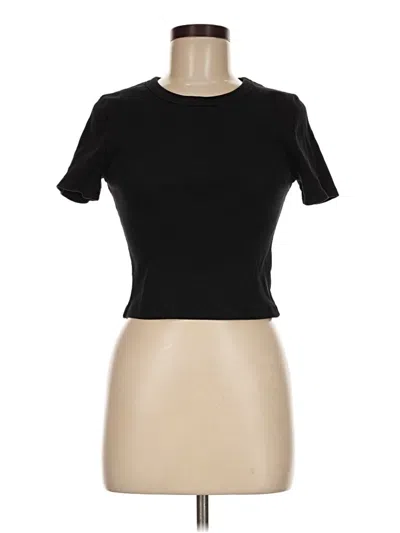 Pre-owned Everlane Short Sleeve T-shirt In Black