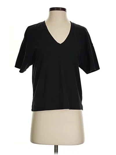 Pre-owned Everlane Short Sleeve T-shirt In Black