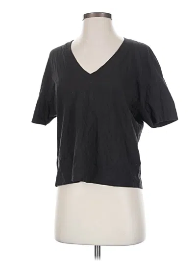 Pre-owned Everlane Short Sleeve T-shirt In Black