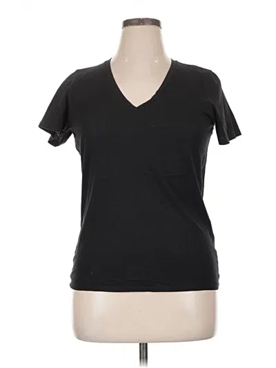 Pre-owned Everlane Short Sleeve T-shirt In Black