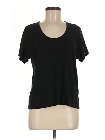 Pre-owned Everlane Short Sleeve T-shirt In Black
