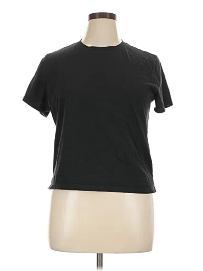 Pre-owned Everlane Short Sleeve T-shirt In Black