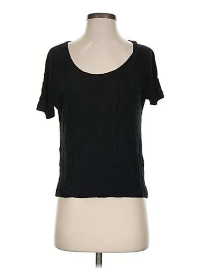 Pre-owned Everlane Short Sleeve T-shirt In Black