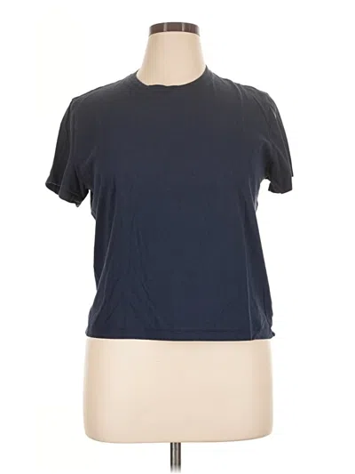 Pre-owned Everlane Short Sleeve T-shirt In Blue