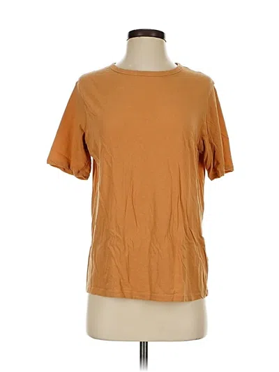 Pre-owned Everlane Short Sleeve T-shirt In Brown