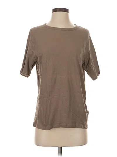 Pre-owned Everlane Short Sleeve T-shirt In Brown
