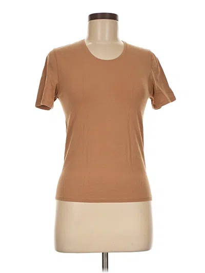Pre-owned Everlane Short Sleeve T-shirt In Brown