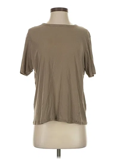 Pre-owned Everlane Short Sleeve T-shirt In Brown