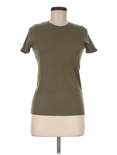 Pre-owned Everlane Short Sleeve T-shirt In Brown