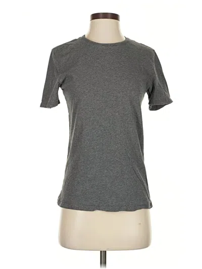Pre-owned Everlane Short Sleeve T-shirt In Gray