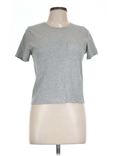 Pre-owned Everlane Short Sleeve T-shirt In Gray