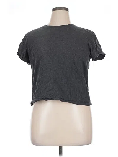 Pre-owned Everlane Short Sleeve T-shirt In Gray