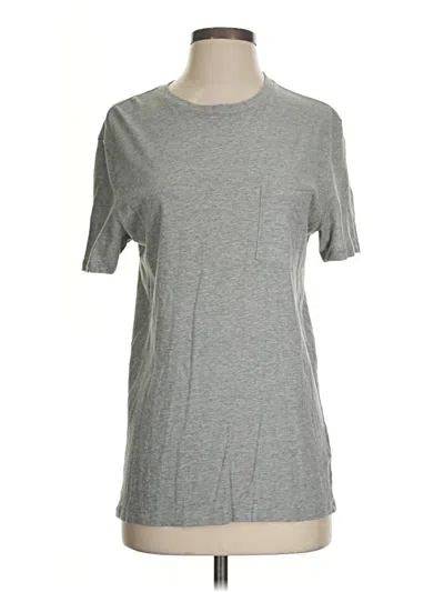 Pre-owned Everlane Short Sleeve T-shirt In Gray