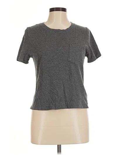Pre-owned Everlane Short Sleeve T-shirt In Gray