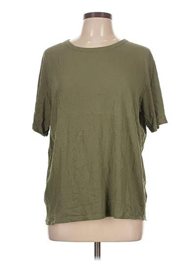 Pre-owned Everlane Short Sleeve T-shirt In Green