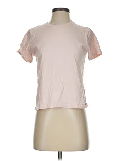 Pre-owned Everlane Short Sleeve T-shirt In Pink