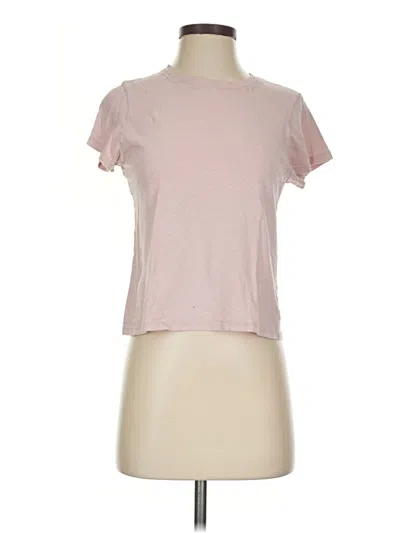 Pre-owned Everlane Short Sleeve T-shirt In Pink