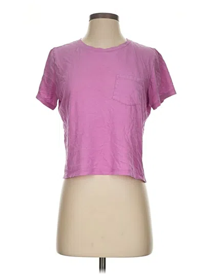 Pre-owned Everlane Short Sleeve T-shirt In Purple
