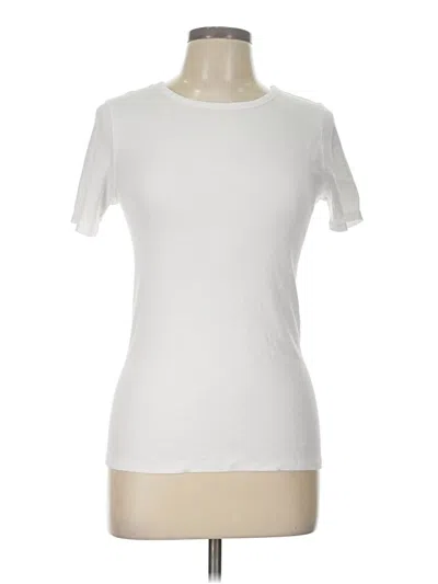 Pre-owned Everlane Short Sleeve T-shirt In White