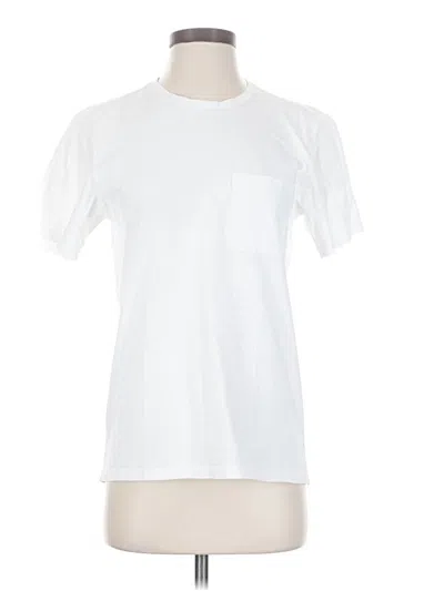 Pre-owned Everlane Short Sleeve T-shirt In White