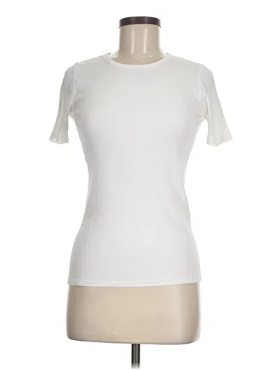 Pre-owned Everlane Short Sleeve T-shirt In White