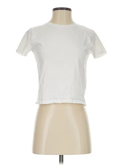 Pre-owned Everlane Short Sleeve T-shirt In White