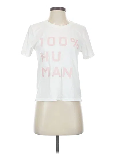 Pre-owned Everlane Short Sleeve T-shirt In White