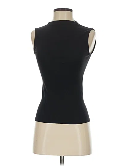 Pre-owned Everlane Short Sleeve Turtleneck In Black