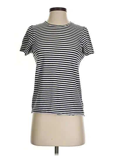 Pre-owned Everlane Short Sleeve Turtleneck In Black
