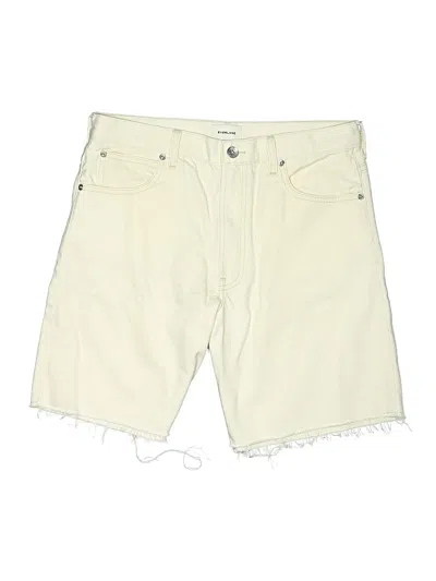 Pre-owned Everlane Shorts In White